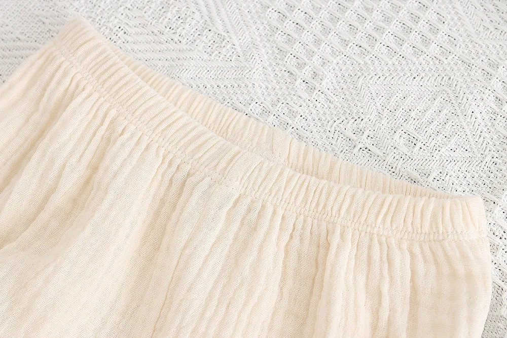 Description Picture 6 of itemNew Born Boys Girls Shorts Solid Color Versatile Short Pants Toddler New Design Thin Fashion Casual Loose Shorts Outdoor Wear