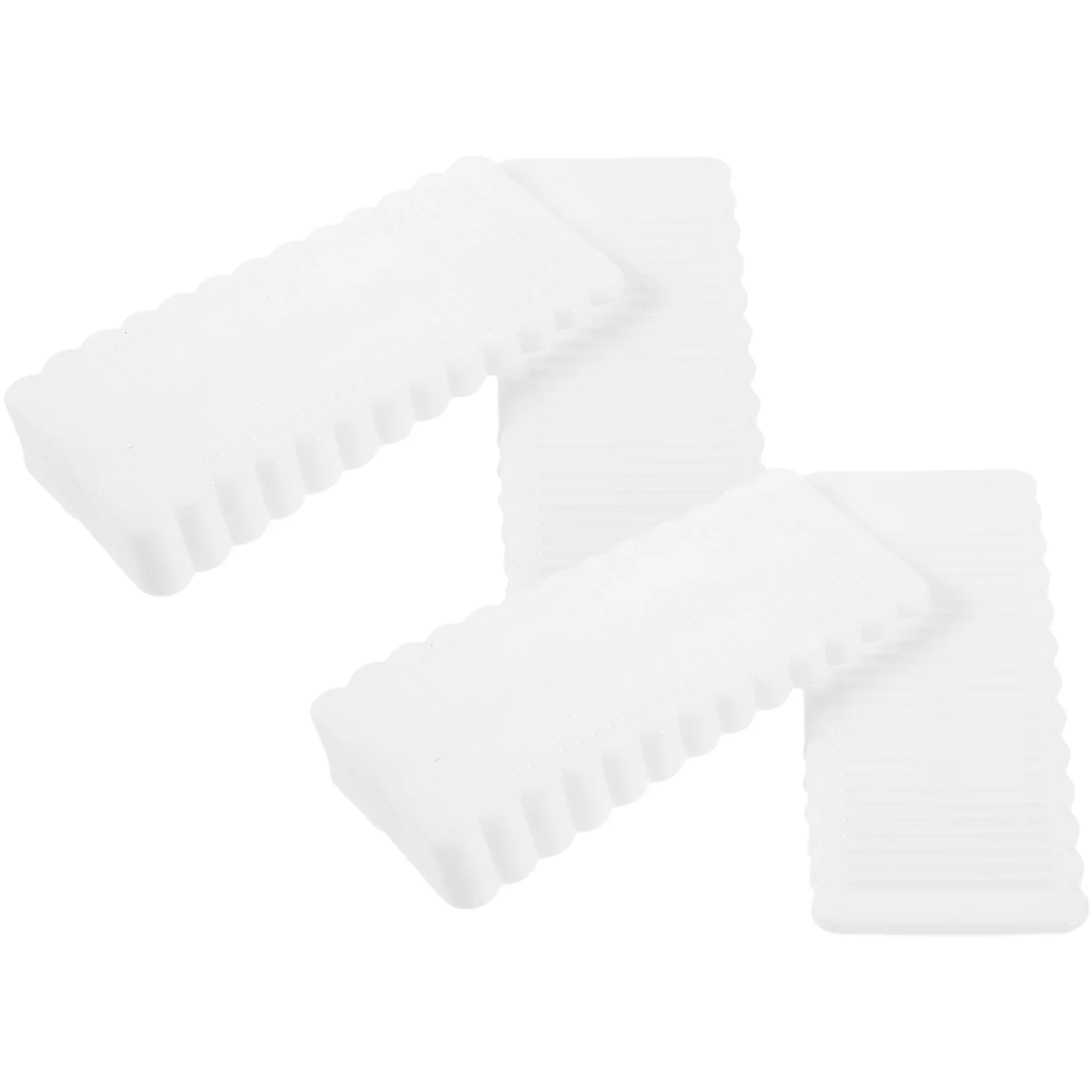 

4 Pcs Furniture Levelers for Uneven Floors Windproof Leveling Pads Door Wedges Levelling Rubber Shims
