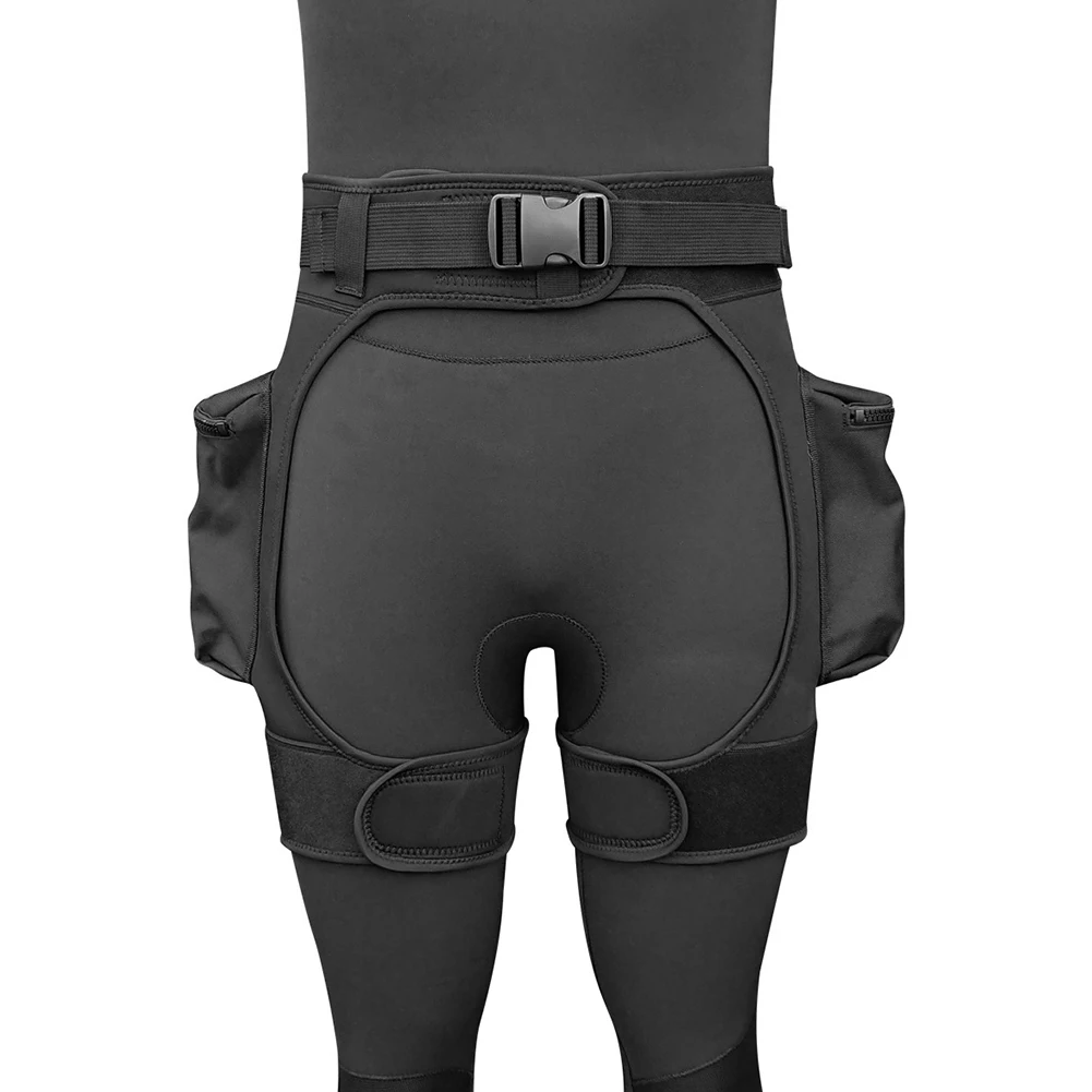 Unisex Diving Stretch Shorts with Pockets Scuba Diving Shorts 3mm Neoprene Surfing Short Pants for Scuba Surfing Kayaking