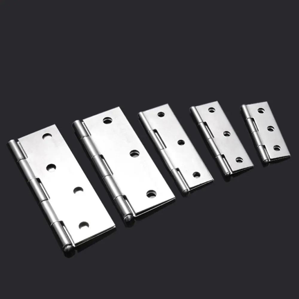 Stainless Steel Hinges Door Hinges 1PC 1/1.5/2/2.5/3 Inch Door Hinges Aluminum Core Window Accessories Furniture Hardware Folding 201 Stainless Steel Cross Hinge
