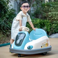 Children's Bumper Car Electric Bumper Car Rechargeable Remote Control Toys Car Drift Cars Rotating Kart 1-8 Years Old Boys Girls 2