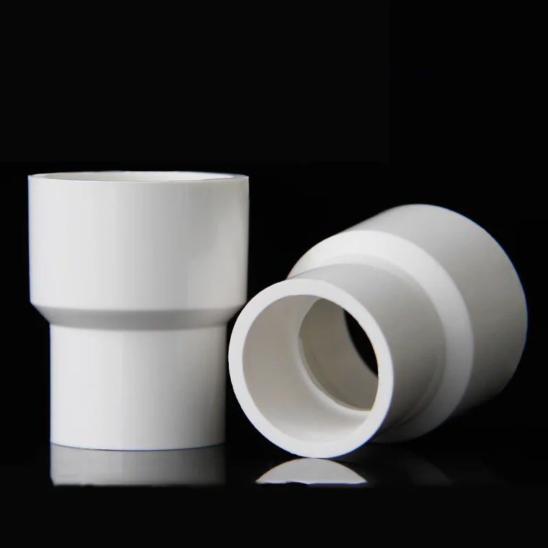 1-10pcs 20/25/32/40~315mm White PVC Straight Reducing Connector Water Pipe Fitting Garden Irrigation Water Tube Aquarium Adapter