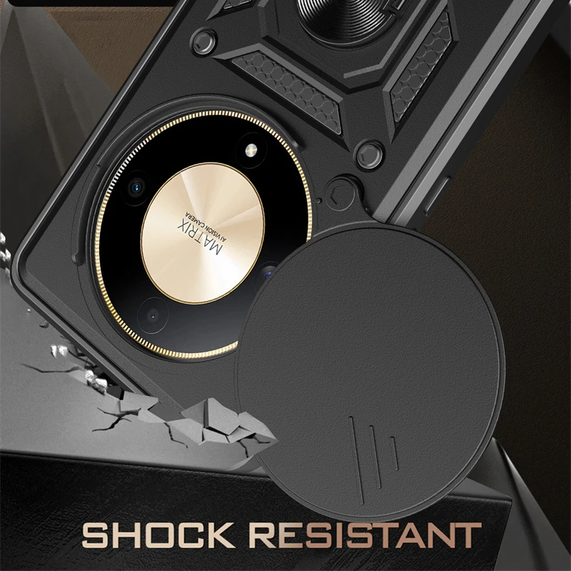 Premium Armor Case with Lens Protection Ring