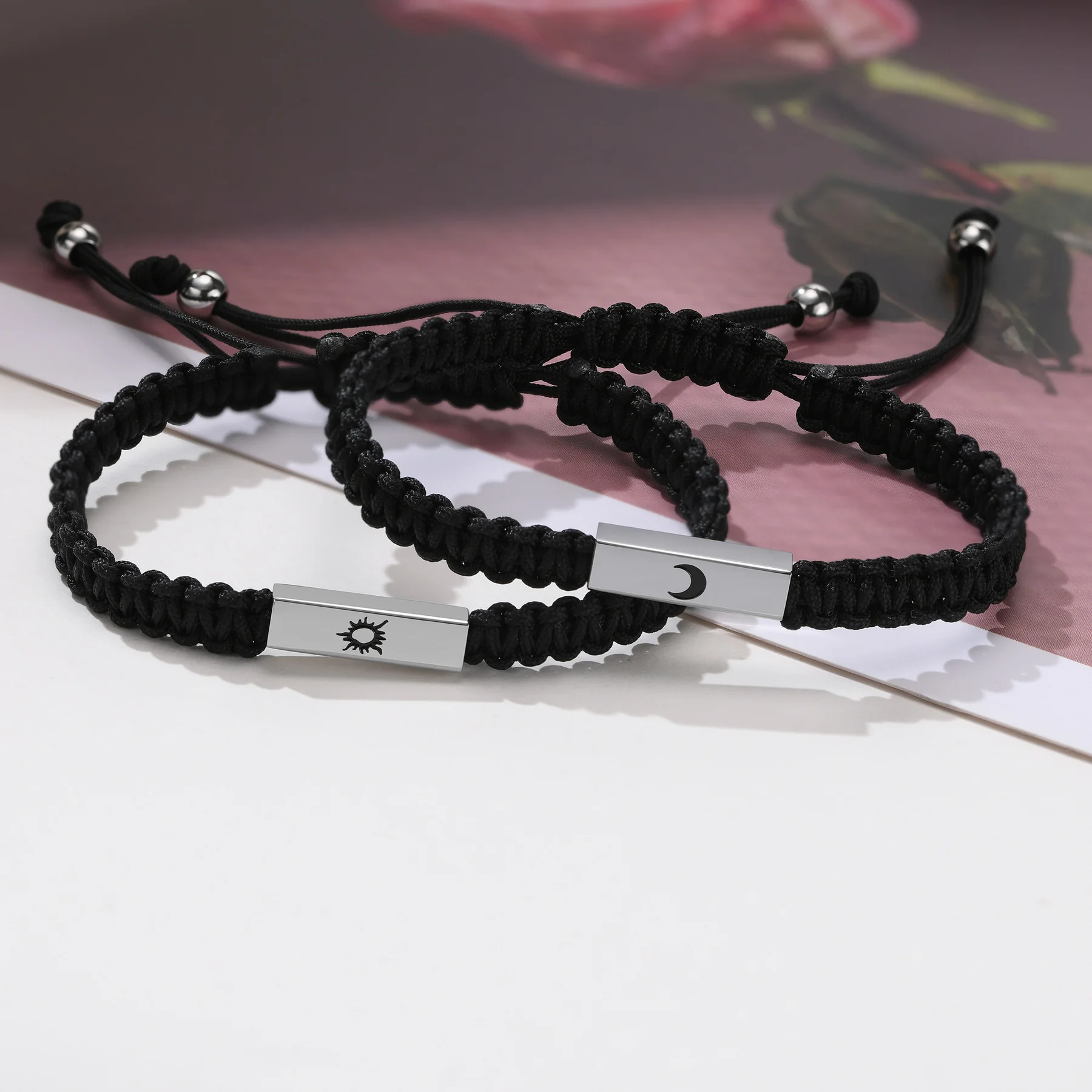 Lot De 2 Bracelets Amiété Pierres Naturelles – Extensibles (type 5)
