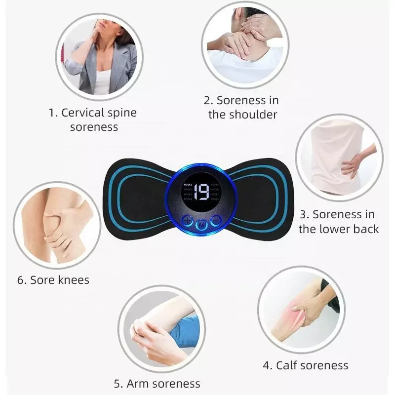 Portable Electric Neck Massager for Pain Relief
