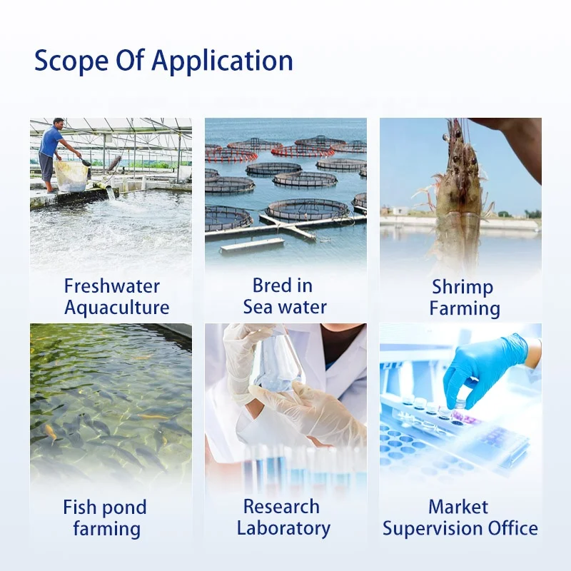 Water Plant Breeding Quality Detector Fish Pond Dissolved Oxygen Ammonia Nitrogen
