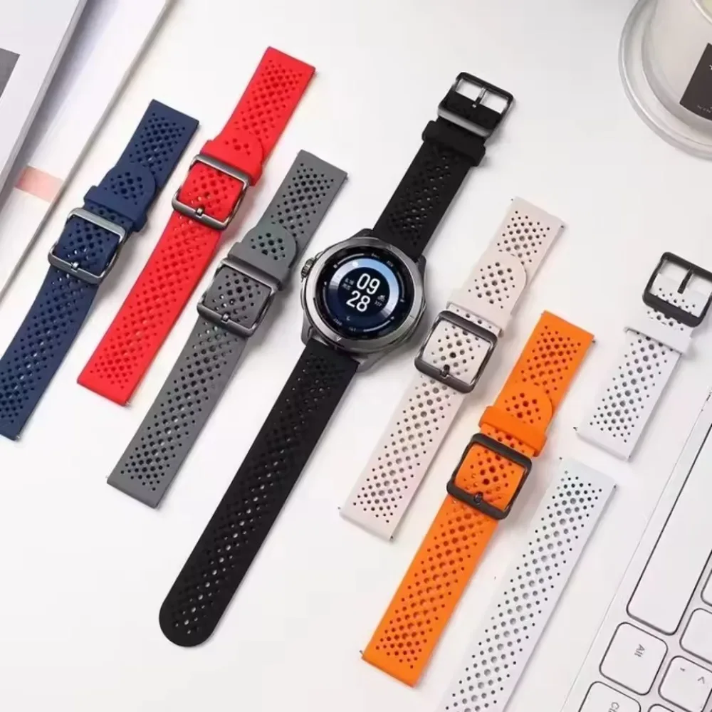 Versatile Sports Silicone Wristband - 20mm/22mm