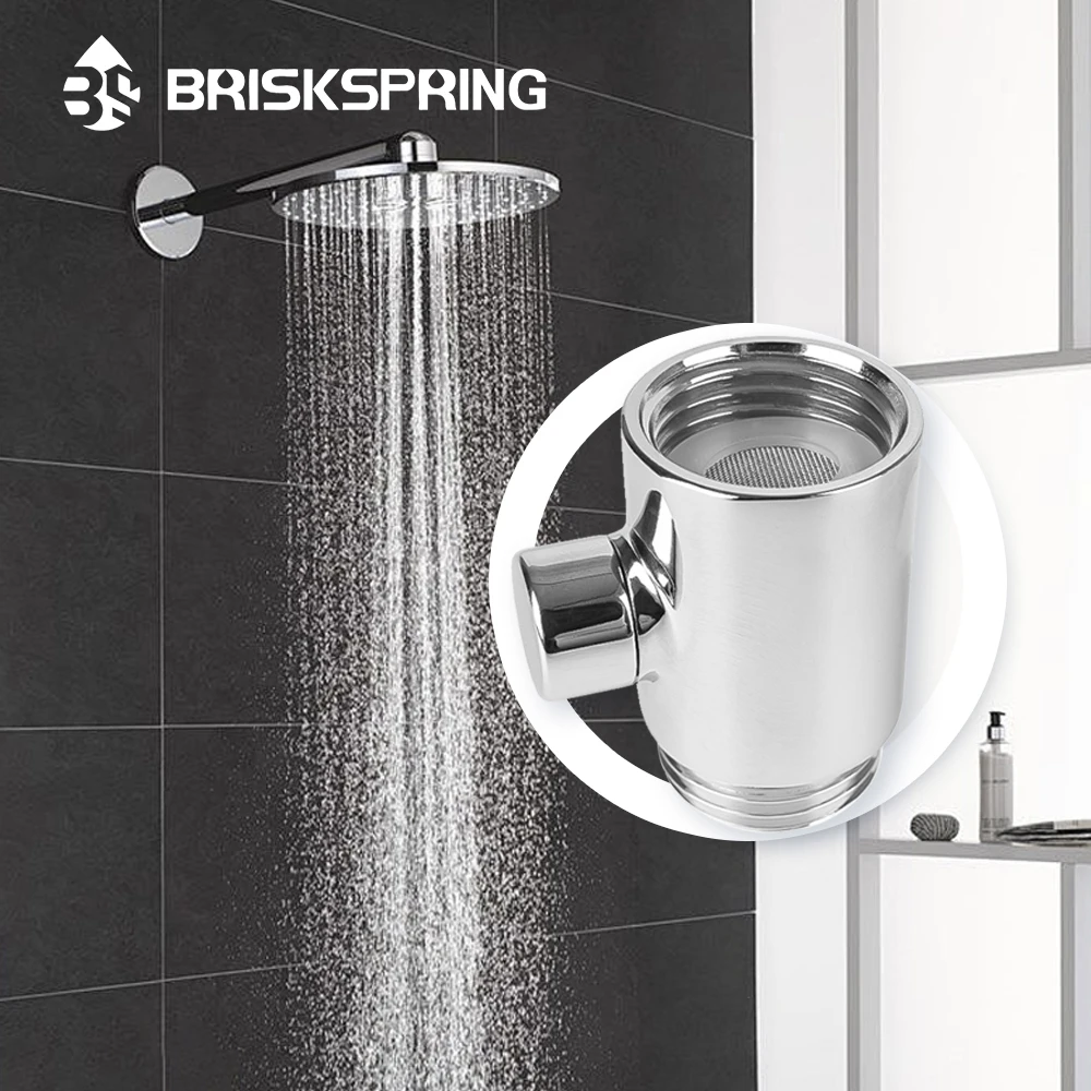 BriskSpring – Micro générateur de bulles Nano pour douche aérienne G1/2 pouces, bulle Ultra-fine pour pomme de douche, filtre, accessoires de salle de bains