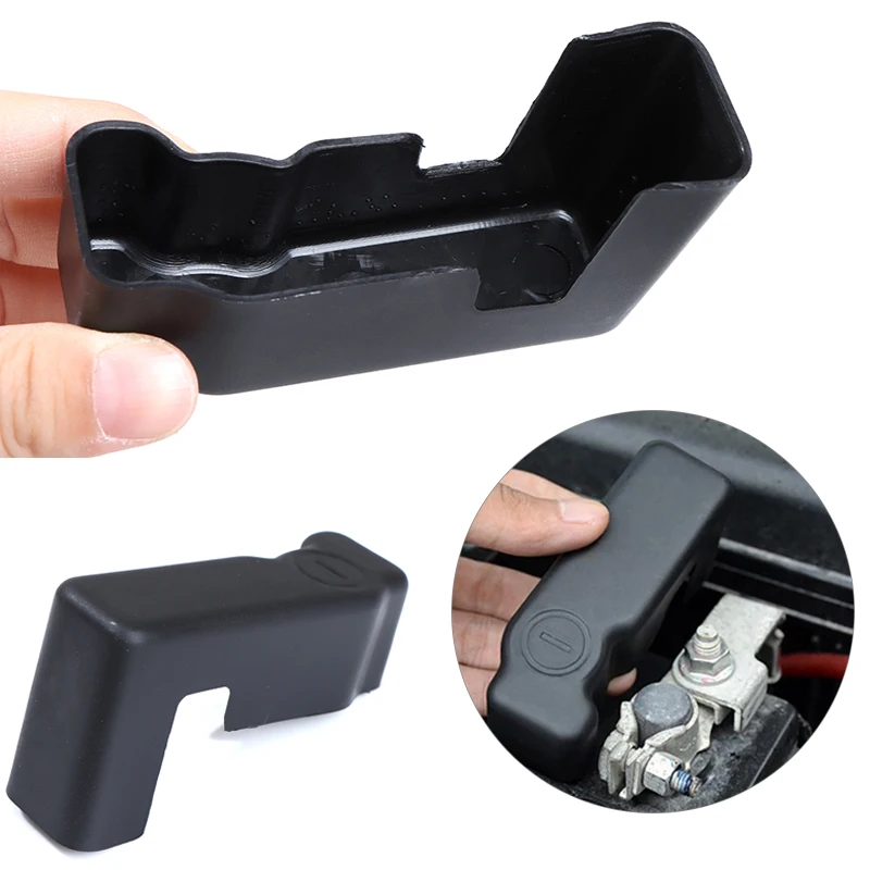 Auto Batteria Anodo Bescherming Cover Negatieve Elektrode Protector Voor Toyota Land Cruiser Prado Fj 150 Accessori 2010-18