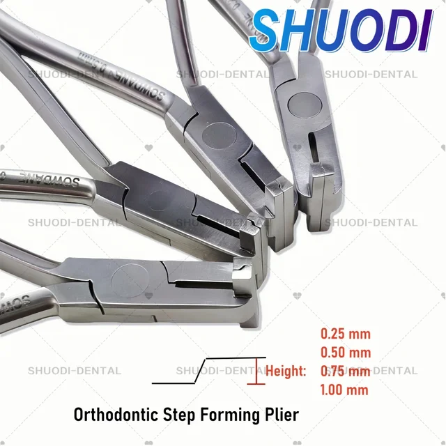 1 piece Dental Orthodontic Wire Step Forming Plier Dentist Lab Laboratory Instrument Tool Wire Bending Bend Forcep