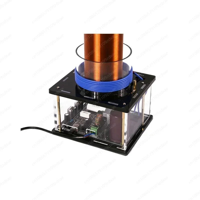 220V 800W Tesla Electric Coil Induction Arc Music Tesla Coil Large Pulse High Voltage Long Arc Coil