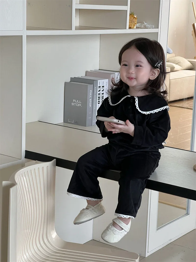 Cute Baby Girls Spring Clothes Set