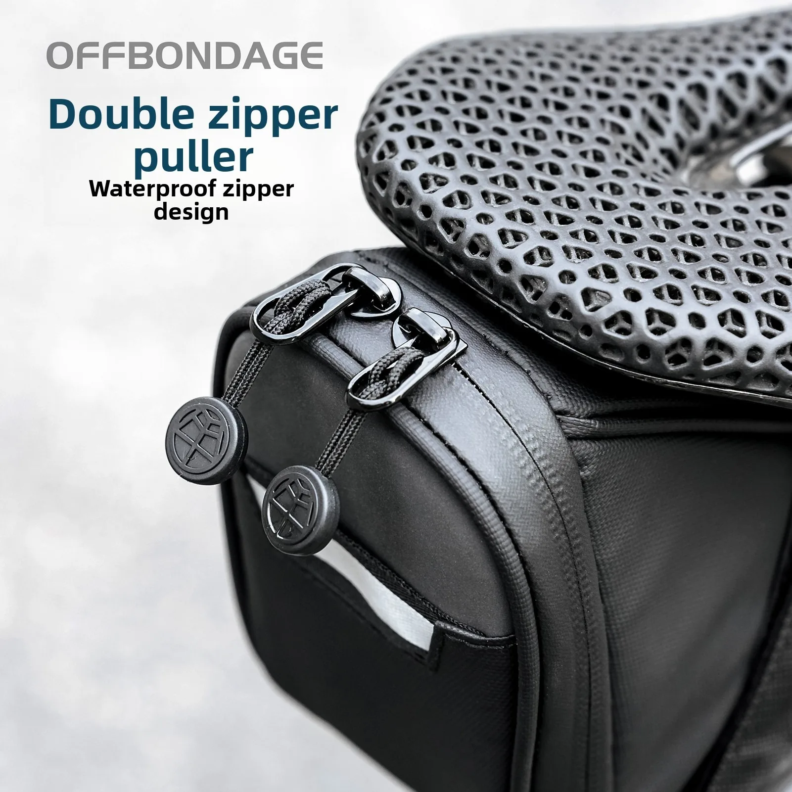 Bicycle Bag Shockproof Bike Saddle Bag Tail Refletive Rear Large Capatity Seatpost MTB Bike Accessories