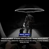 Xiaomi LED Automatic Rotating Umbrella With Reflective Stripe Reverse Light Umbrella Three Folding Inverted 10Ribs Windproof 2