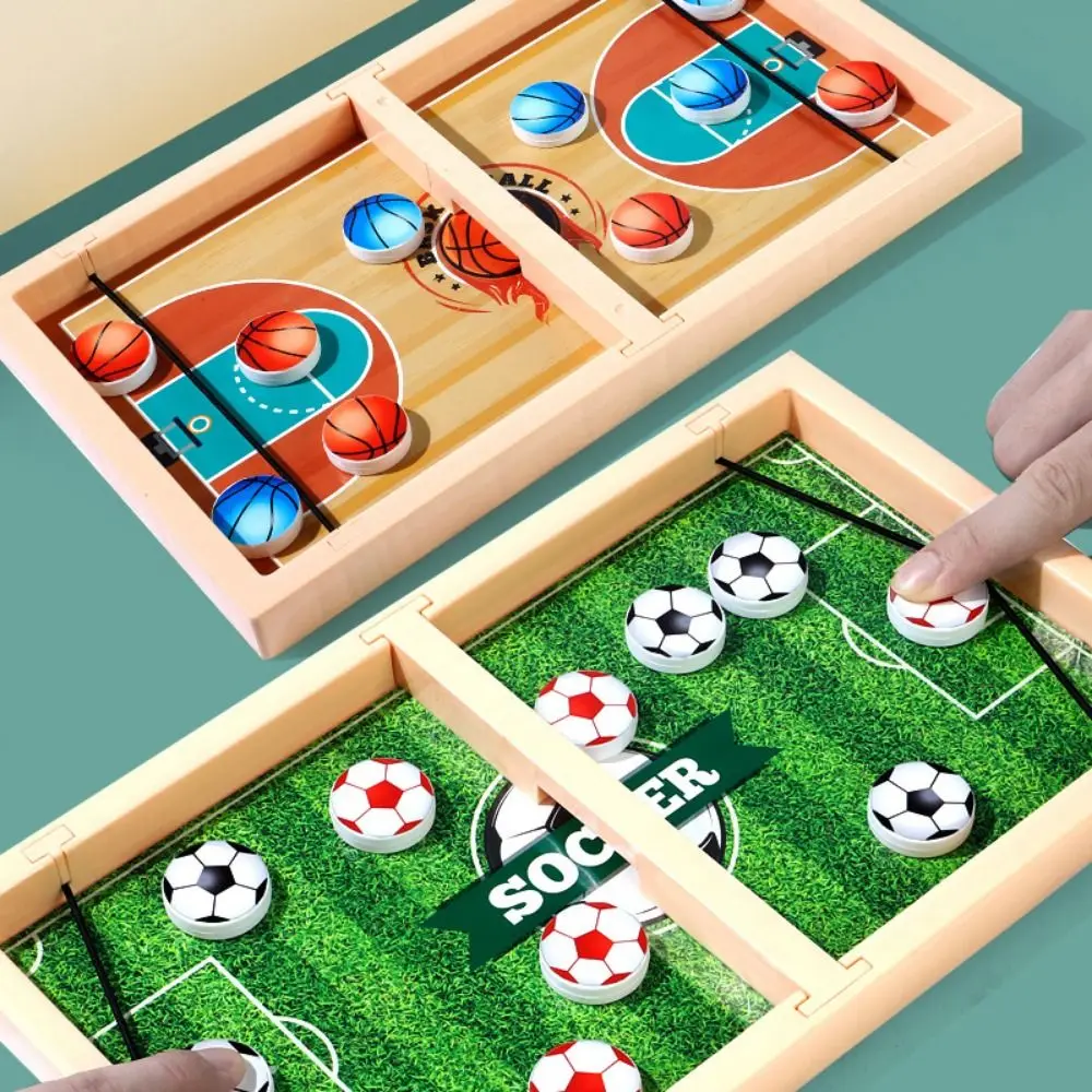 Sling Chess Table Desktop Hockey Game Table Chess Parent-child Interactive Fast Sling Game Funny Plastic Paced Sling Board Game