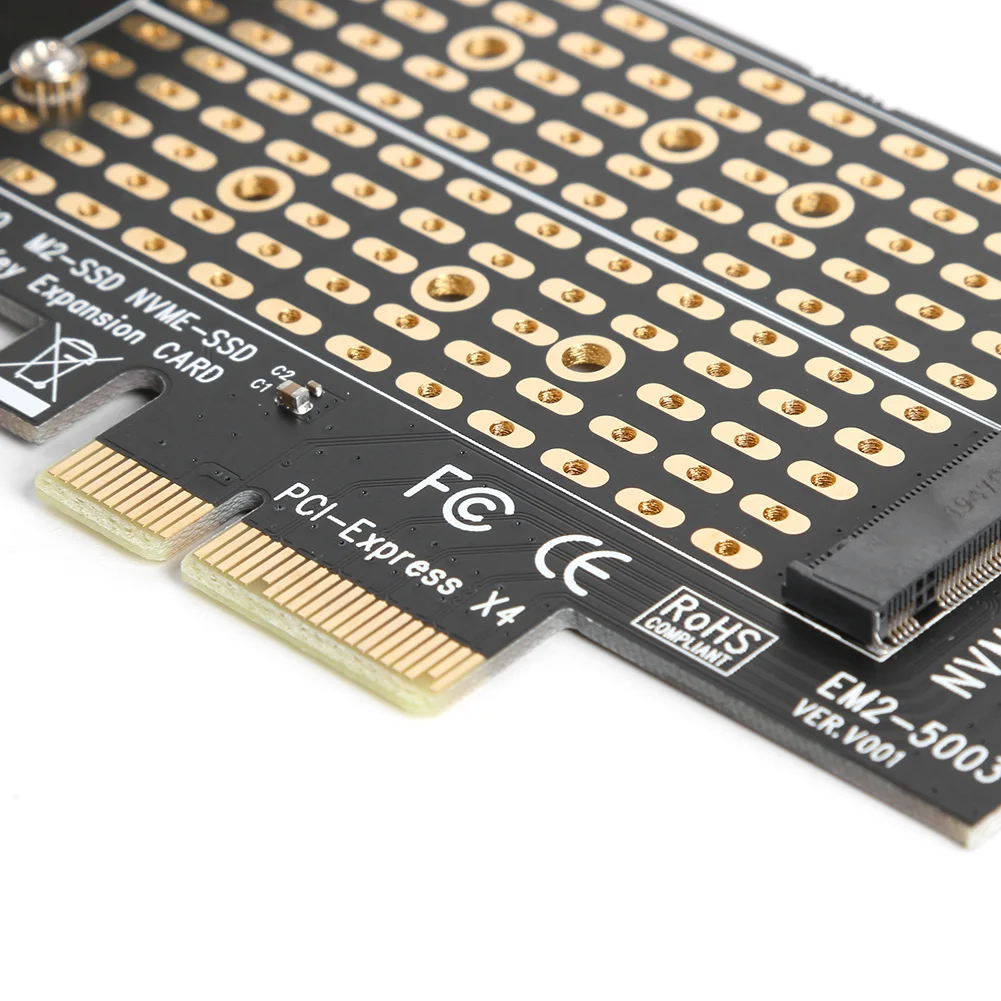 어댑터 확장 카드 SATA 가정용 컴퓨터 안전 M + B 키, M.2 NVME SSD-PCIE 부품, 2230 2242 2260 2280