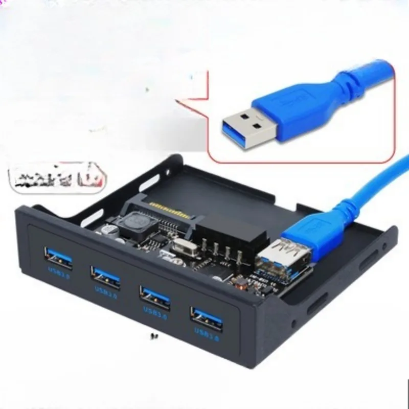 PartsforSSUUSB3.0FrontPanelOpticalDriveBitFloppyDriveBitPanelUSBInterfacetoUSB3.0ExtensionHUB-AliExpress1420