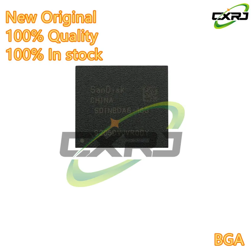 

100% New SDINBDA4-64G SDINBDG4-64G SDINBDD4-64G SDIN5C1-64G SDIN5C2-64G SDIN5C4-64G EMMC64G-M525 64GB BGA Chipset