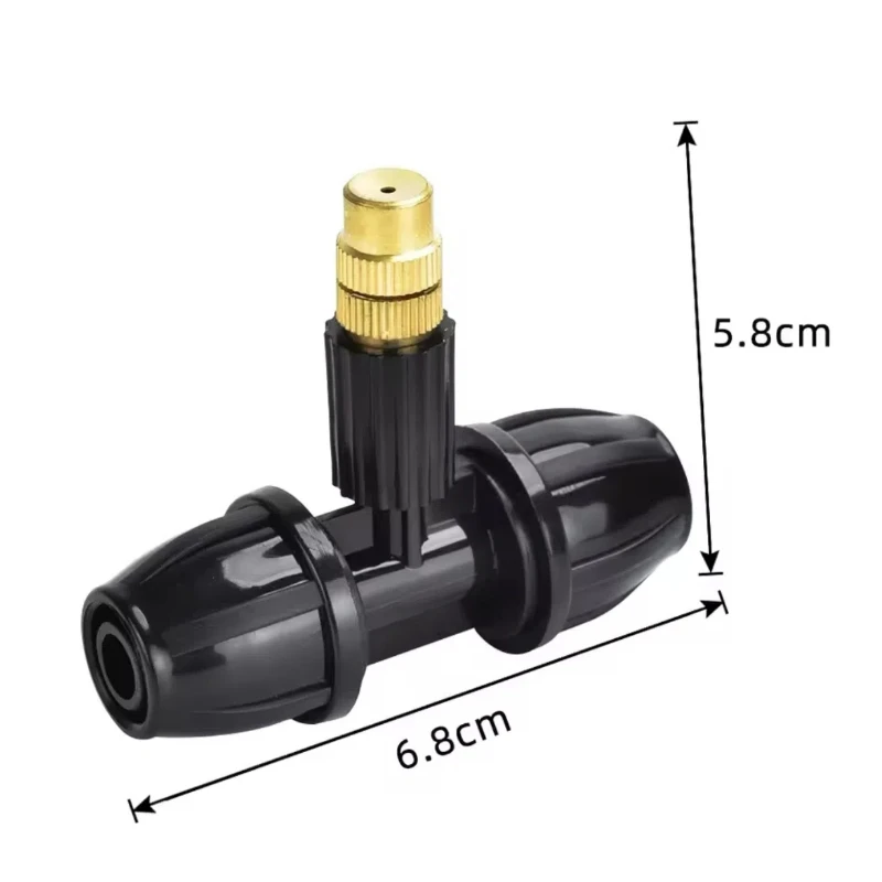 Automatic Watering System Household Atomizing watering nozzle Plant Spraying Spray Dust Reduction Gardening Watering Timer Nozzle 5pcs
