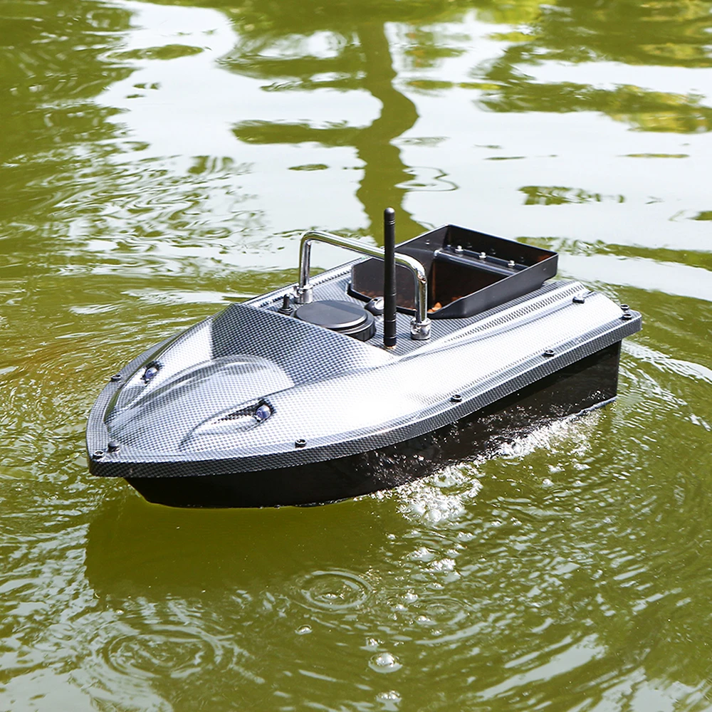 

Wireless 500M Remote Control Bait Boat Double Propellers Fishing Boat Powerful Silent Motor With 5200mAh Rechargeable Battery