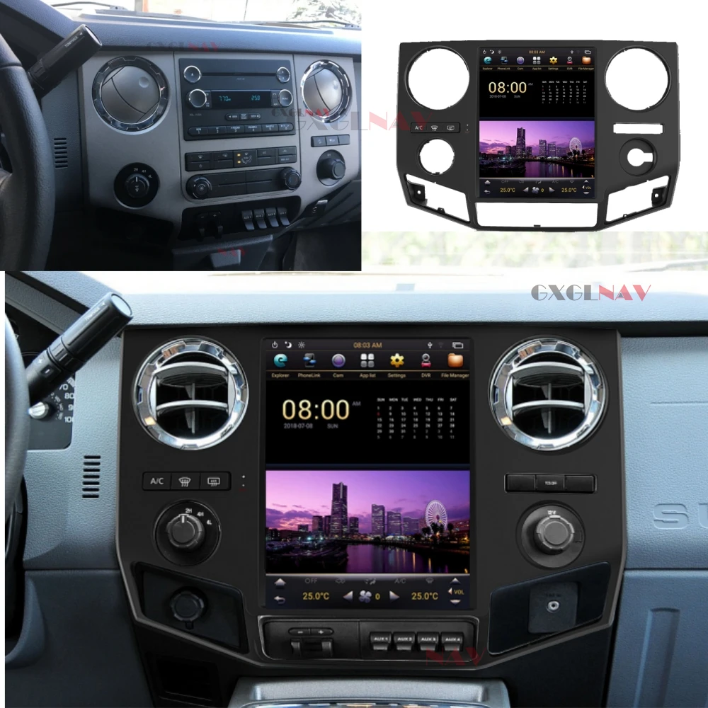

12.1 Inch Android Screen Head Unti Radio For Ford F250 F350 2009 - 2012 F450 F650 2009 - 2014 GPS Carplay Car Multimedia Player