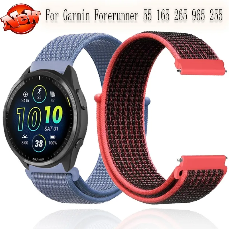 Nylon Strap in 20mm/22mm - Comfortable Band in Trendy Colors