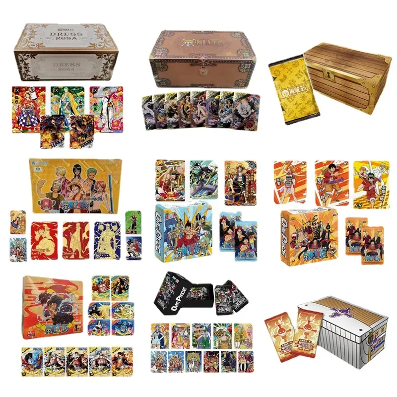 

New Anime One Piece Cards Nami Luffy SR SSR Collection Card Rare Trading Battle Box Card Game Collectibles Kid's Gift Toy