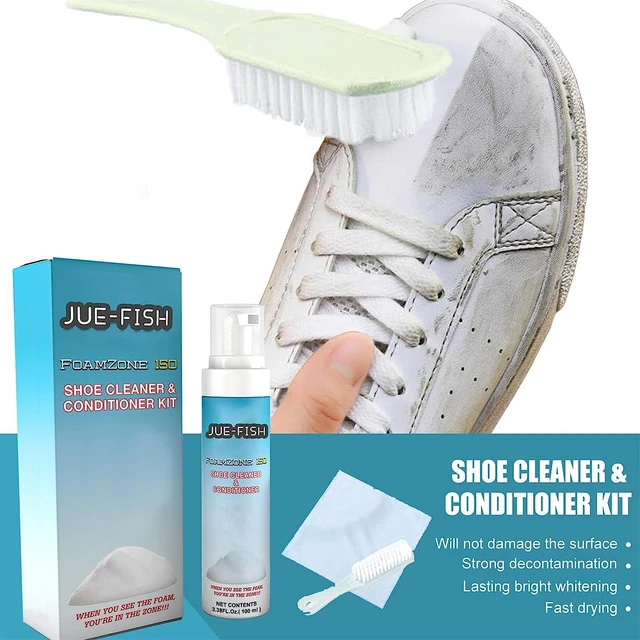 White Sneaker Cleaner Spary 100ml Effective Mild Sneaker Spray Safe Shoe  Cleaner for White Shoes Sneakers Canvas - AliExpress