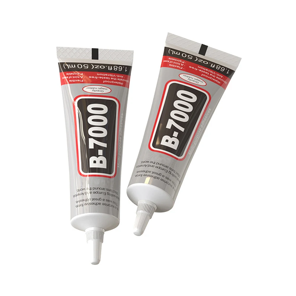 B-7000 투명 접착제, 전화 수리 접착제, 범용 유리 플라스틱, DIY 드릴, 슈퍼 접착제, 15ML, 25ML, 50ML, 110ML