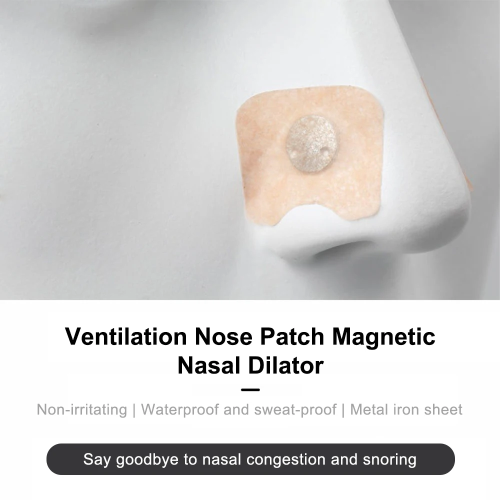 15/25Pairs Magnetic Nasal Strips Nasal Breathing Dilators Kits Increase Air Intake Improve Sleeping Reduce Snoring 2