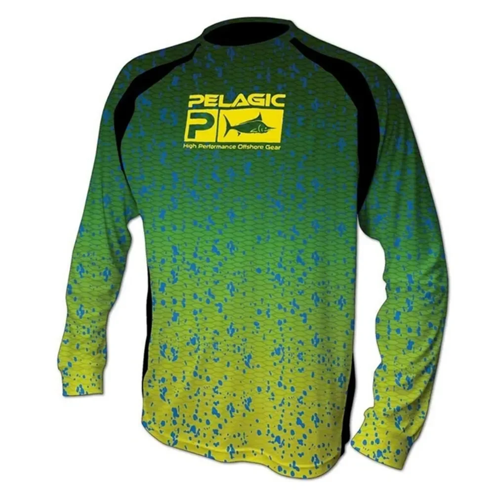 

Fishing Shirt Mens summer Print Fishing Long Sleeve Uv Protection Shirt Solarvent Angling Hoody Pro Pesca Fishing