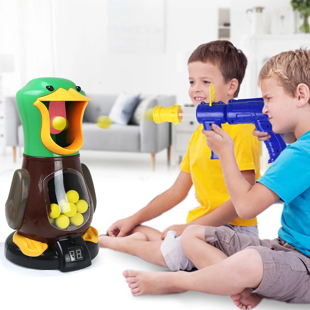 Hungry Shooting Duck Toys With Light Novelty Shooting Toy Airpowered