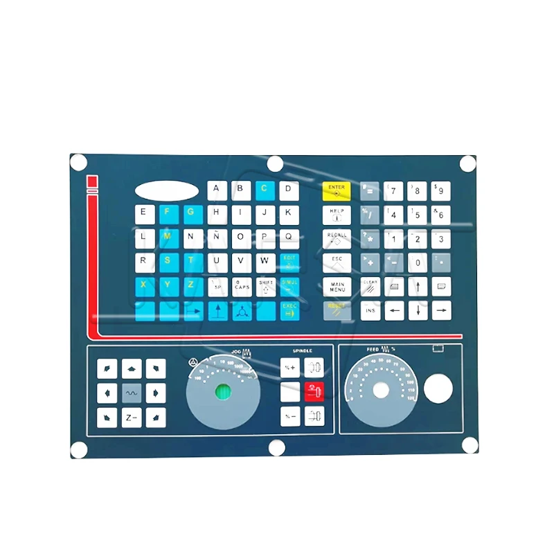 8055I PLUS-M 8040 CNC HMI 패널 멤브레인 키패드 버튼(CNC8040-M용)