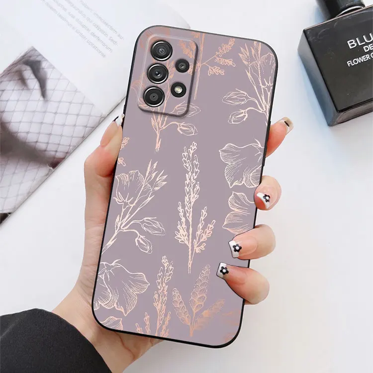 Glitter Hearts Love Leaf Phone Case Cover