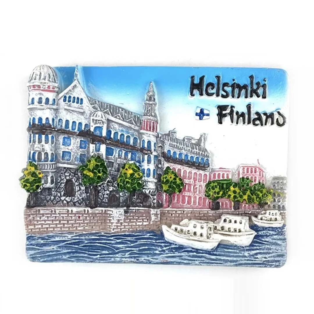 Refrigerator Magnets 3D Fridge Magnets Tourism Souvenir for Europe Finland