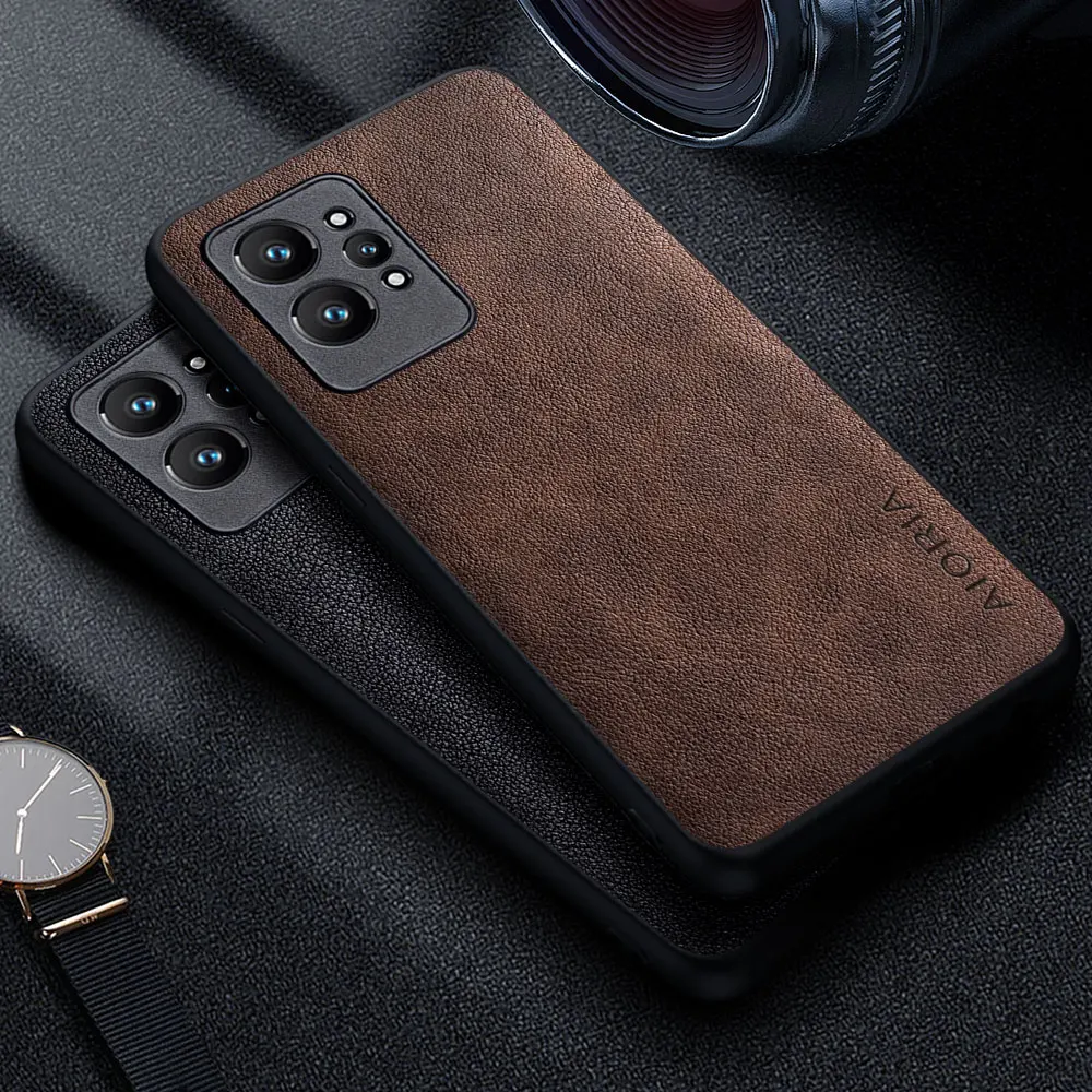 Luxurious PU Leather Phone Case with Full Protection and Anti-Drop Design