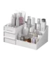 1pc Multi-Grid Makeup Storage Box, Modern Plastic Desktop Makeup Organizer For Home, Gift For Valentine's Day 1