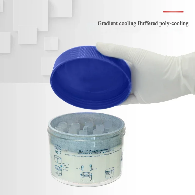 Freezing Container To Achieve A -1℃/min Rate of Cooling for Cell Cryopreservation and Recovery Freezing Box