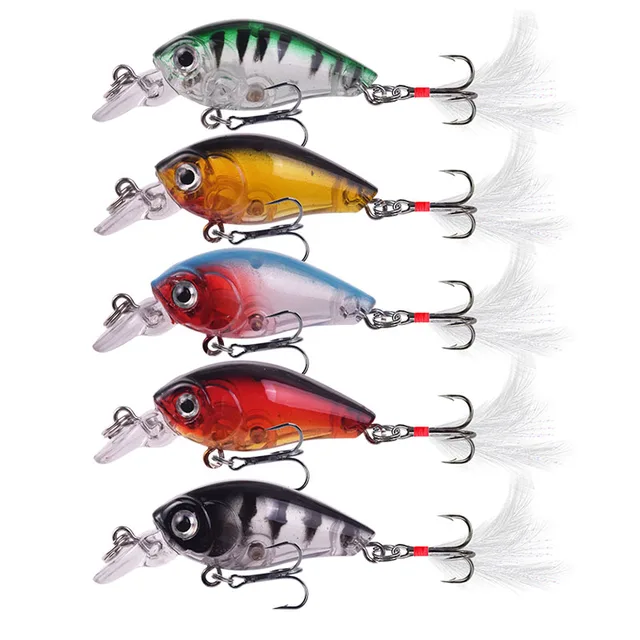 Fish Fishing Lure Crank Bait  Artificial Fish Crank Bait