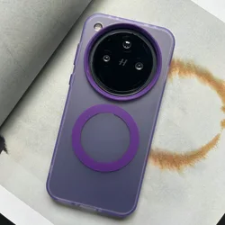 Magnetic Candy Color Military Shockproof Phone Case for OPPO K12 (5G) (Purple)