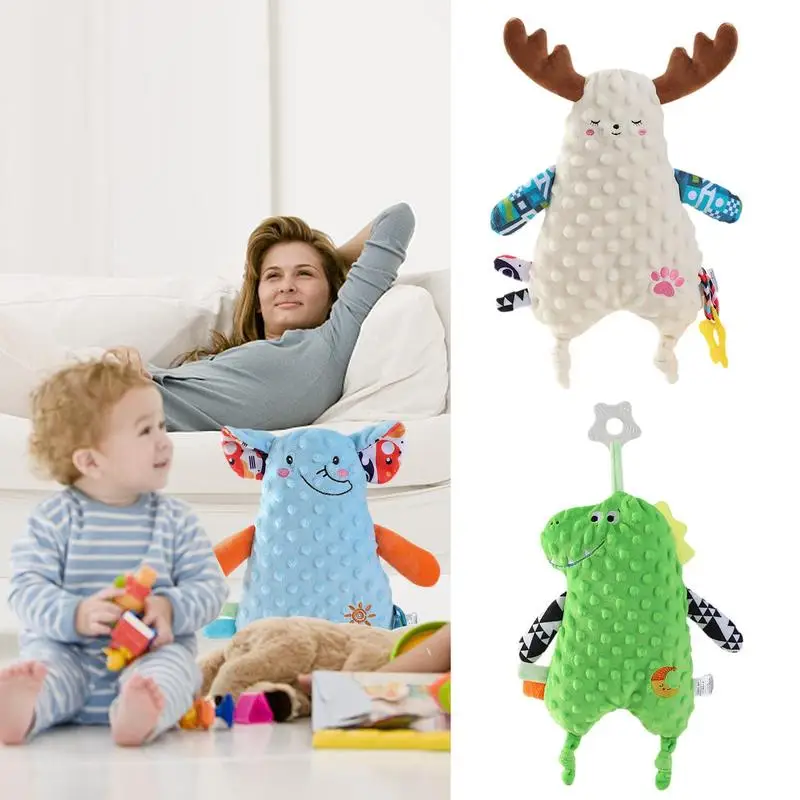 

Polyester Fiber Soother Toy Crib Soother Calming Toy Companion Interactive Plush Companion for All Ages Doll accessories