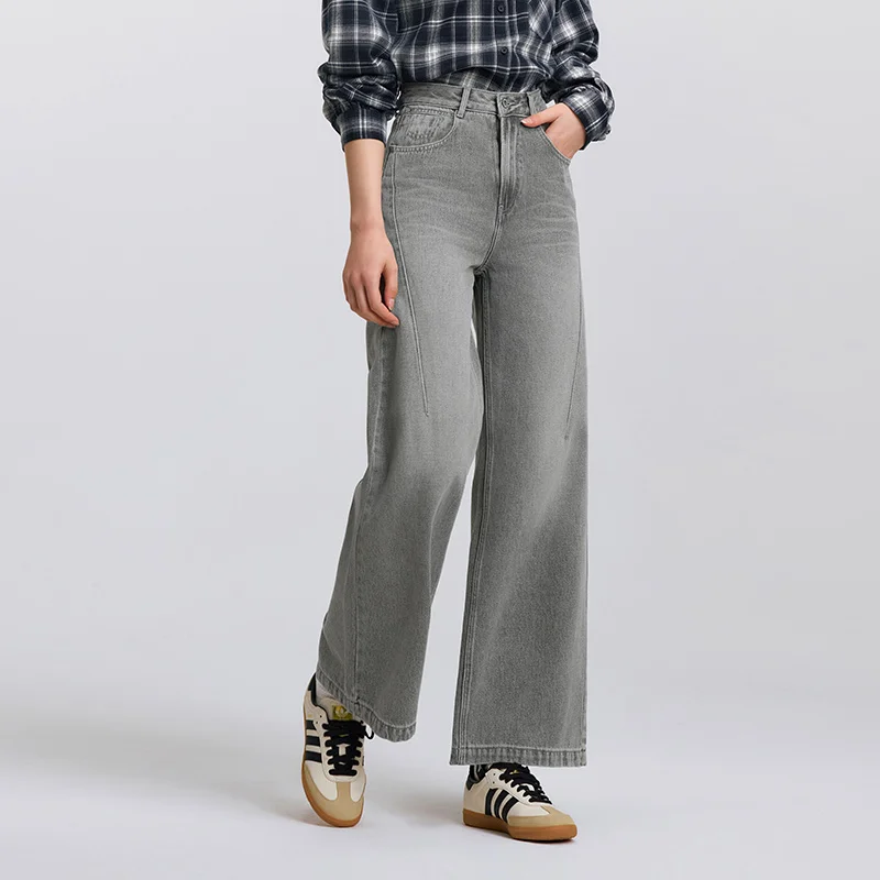 Semir High-Waist Wide-Leg Street Jeans - Image 6