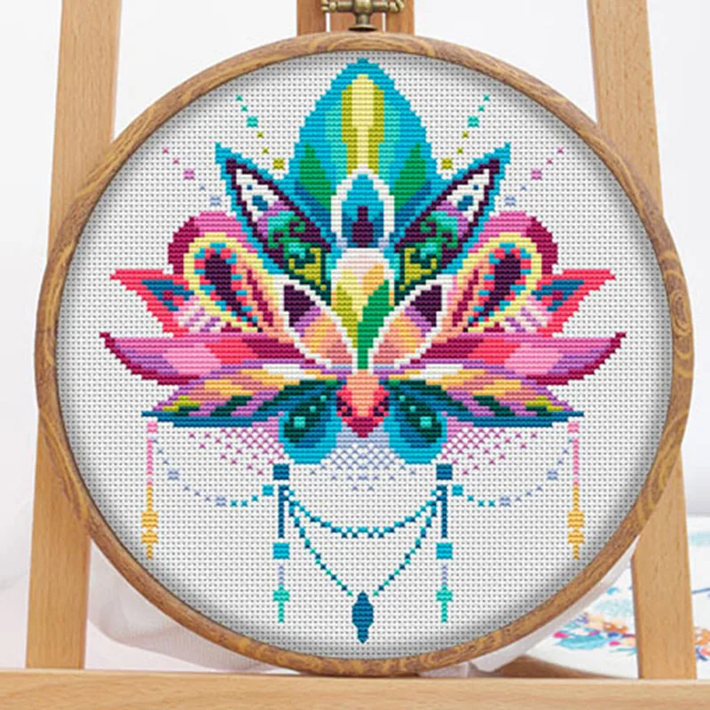ZZ1203 Homefun Cross Stitch Kits Package Greeting Needlework Counted Cross-Stitching Kits Counted Cross Stitch Painting