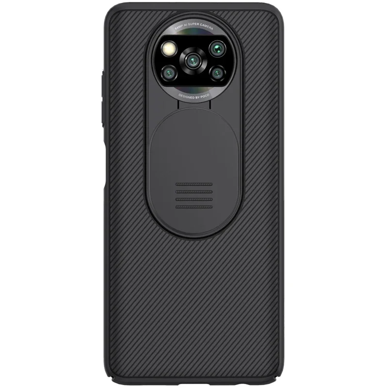 For Xiaomi Poco X3 NFC Case Poco X3 Pro Cover NILLKIN CamShield Case Slide Camera protector Privacy Back Cover For Poco X3 nfc 5
