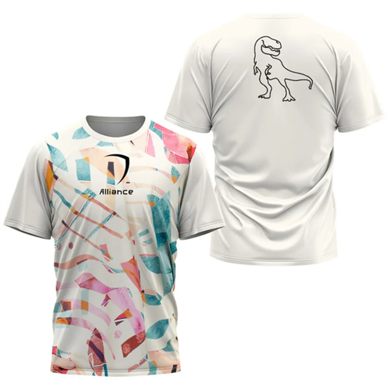 

Outdoor Sports Golf Wear Summer Quick Dry Men's T Shirt Badminton Sportswear Fashion Tennis Clothing Casual O-neck Short Sleeve
