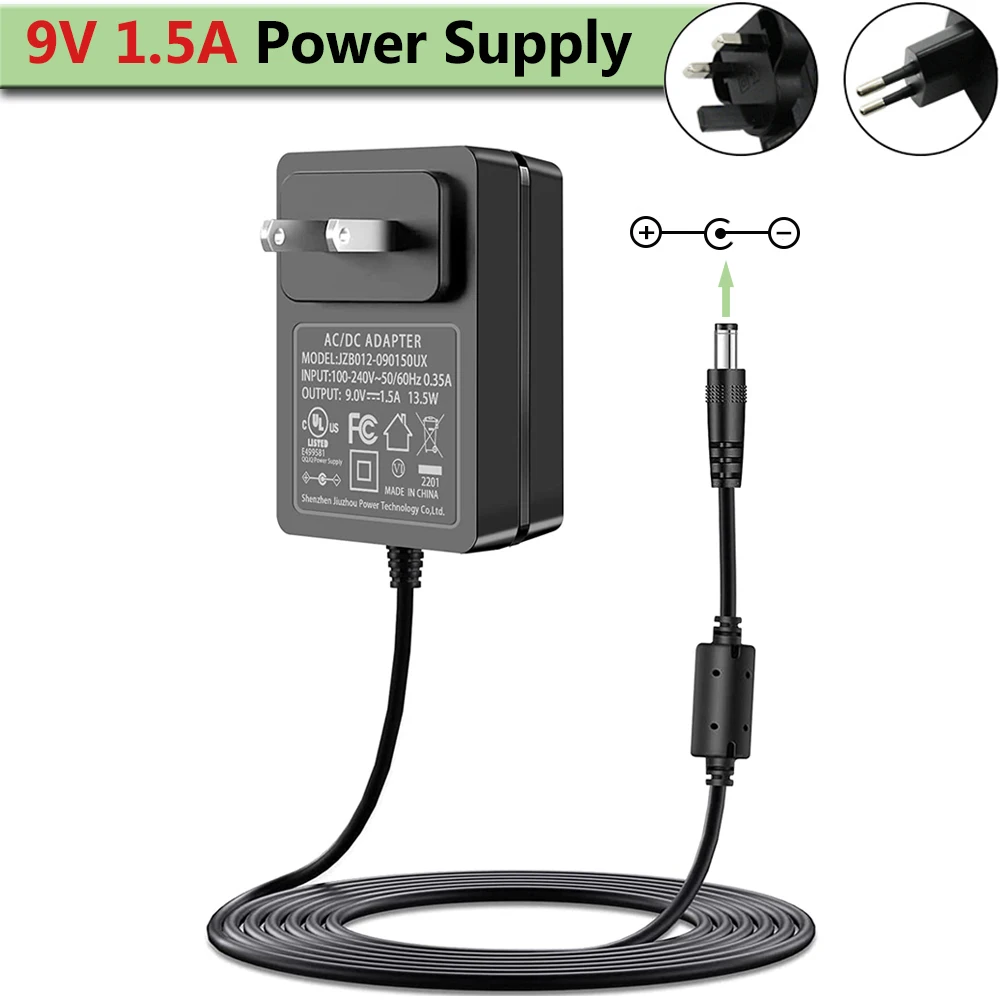 9VACPowerAdapterPrinterChargerCordforBrotherLabelMakerP