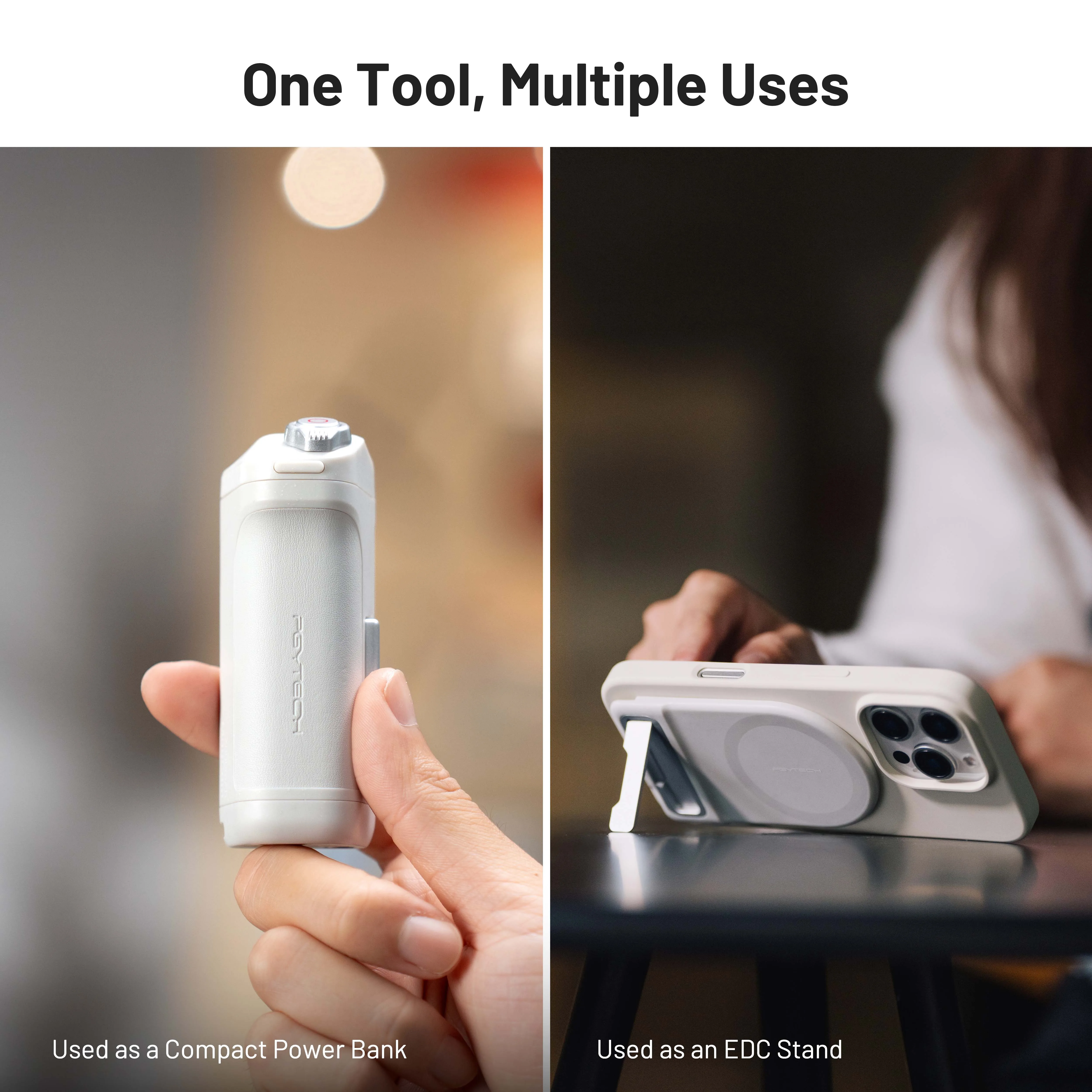 【美品】PGYTECH MagCam Phone Gripとフィルライトセット 美品】PGYTECH MagCam Phone Gripとフィルライトセット