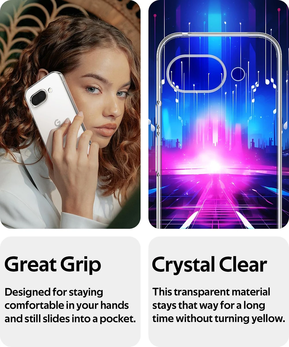 Ultra Thin Clear Silicone Phone Soft Case - Transparent Shockproof Back Cover