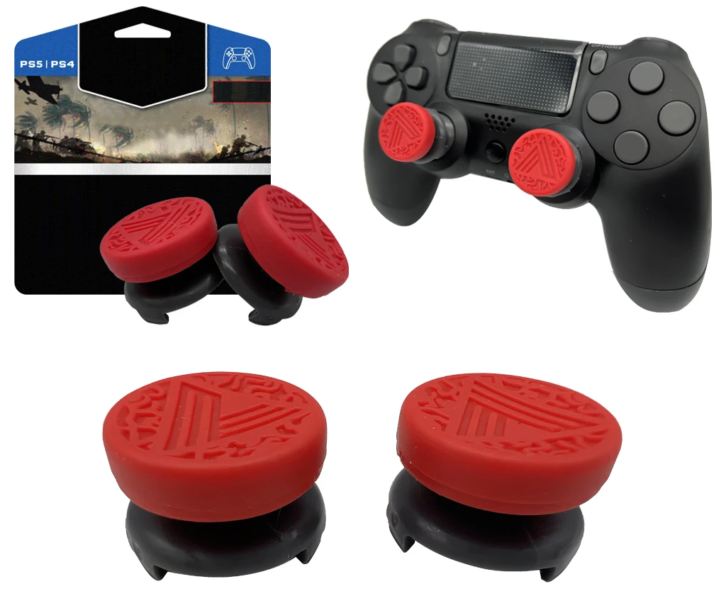 Для Playstation 4 5 (PS4 5) аналоговые стики для контроллера PS4 FPS крышка удлинителя