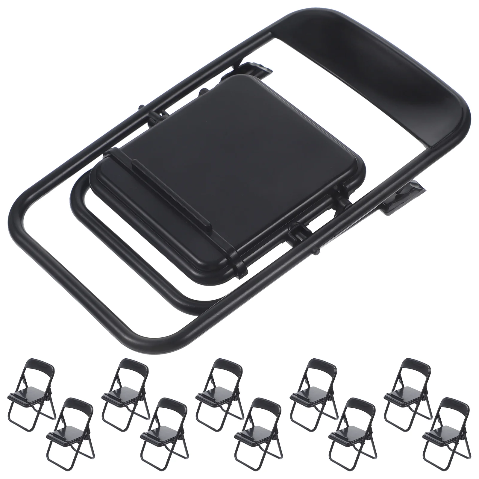 

10/12/20pcs Bassinet Stand Shape Mobile Phone Stand Adjustable Folding Stool Lazy Phone Desktop Holder For